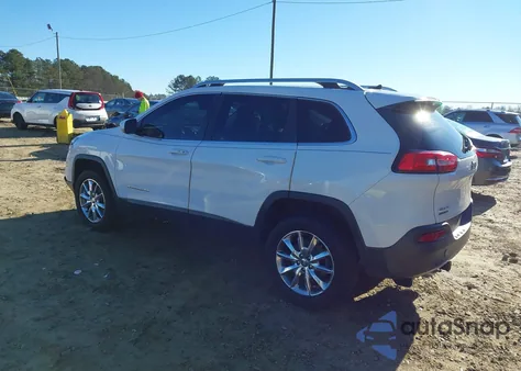 2014 Jeep Cherokee Limited z USA, uszkodzony, nr VIN 1C4PJMDSXEW129074